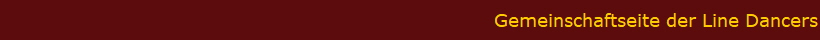 Gemeinschaftseite der Line Dancers