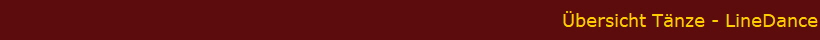 bersicht Tnze - LineDance